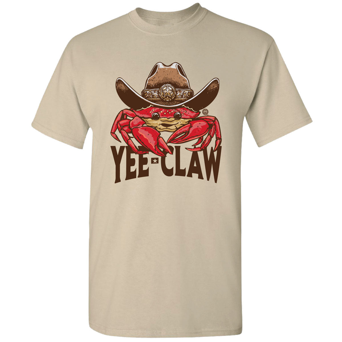 Girlie Girl Originals Yee-Claw Crab - Adult & Kids T-Shirts, Sweatshirts & Hoodies apparel design preview 1