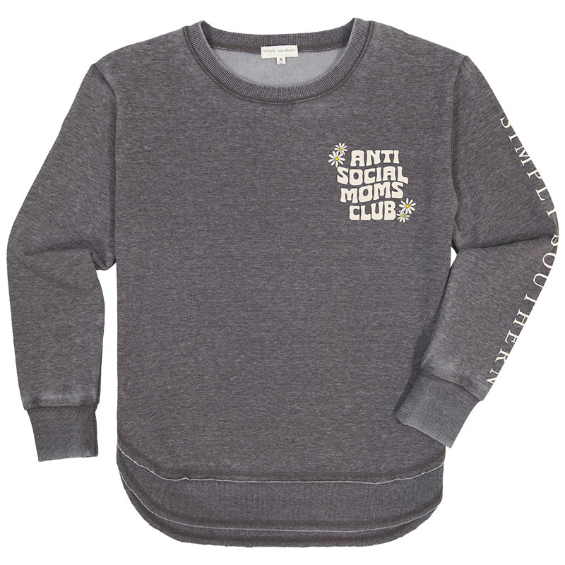 SALE Simply Southern Anti Social Moms Club Crew - Adult & Kids T-Shirts, Sweatshirts & Hoodies apparel design preview 2