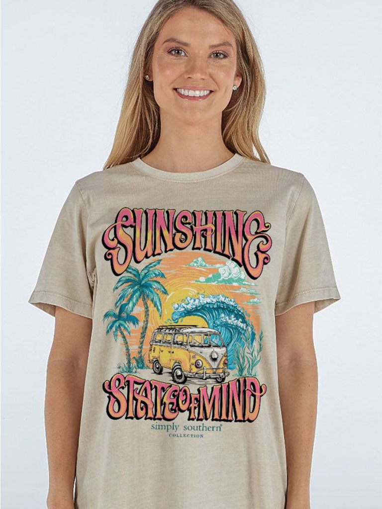 Simply Southern Sunshine Washed Cream - Adult & Kids T-Shirts, Sweatshirts & Hoodies apparel design preview 1