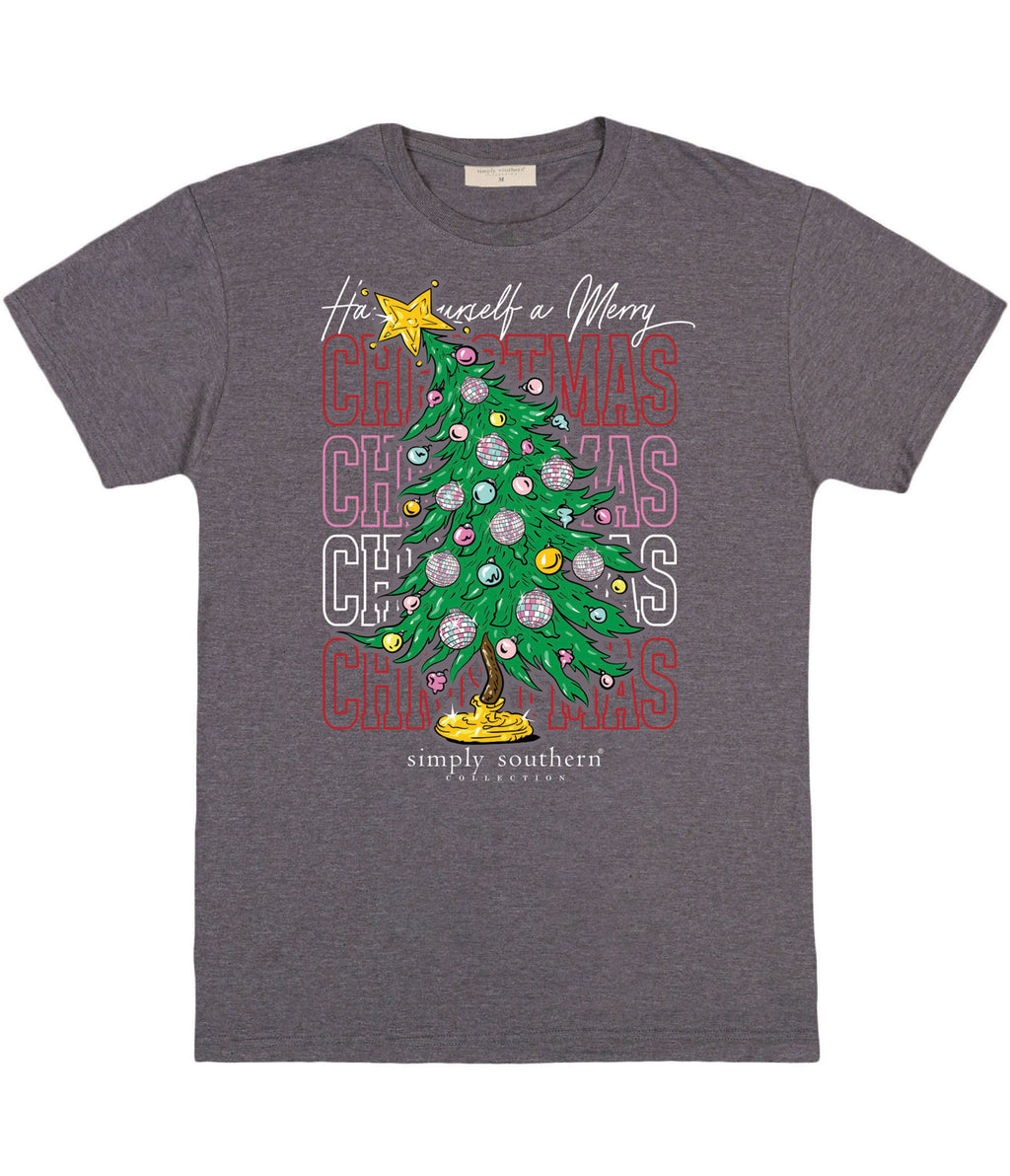 Simply Southern Christmas Tree Holiday - Adult & Kids T-Shirts, Sweatshirts & Hoodies apparel design preview 2