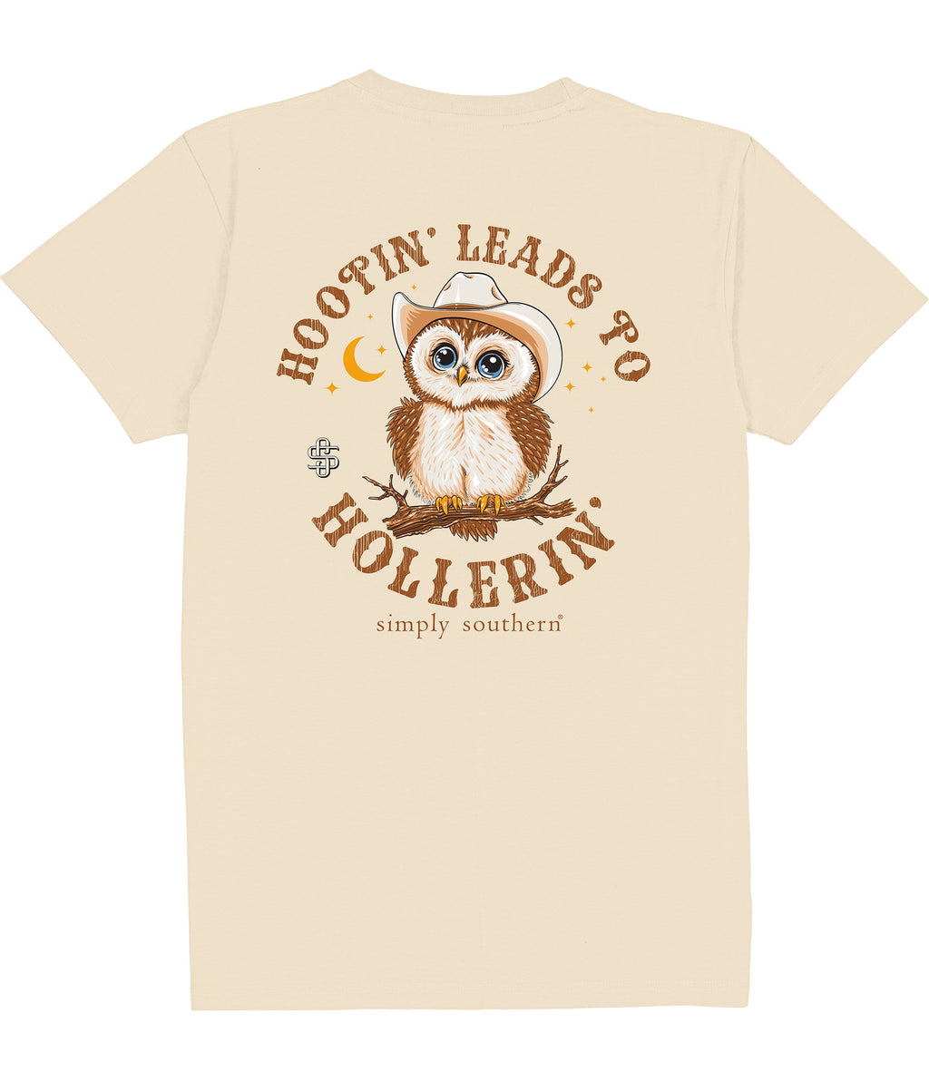 Simply Southern Hoot Owl - Adult & Kids T-Shirts, Sweatshirts & Hoodies apparel design preview 2