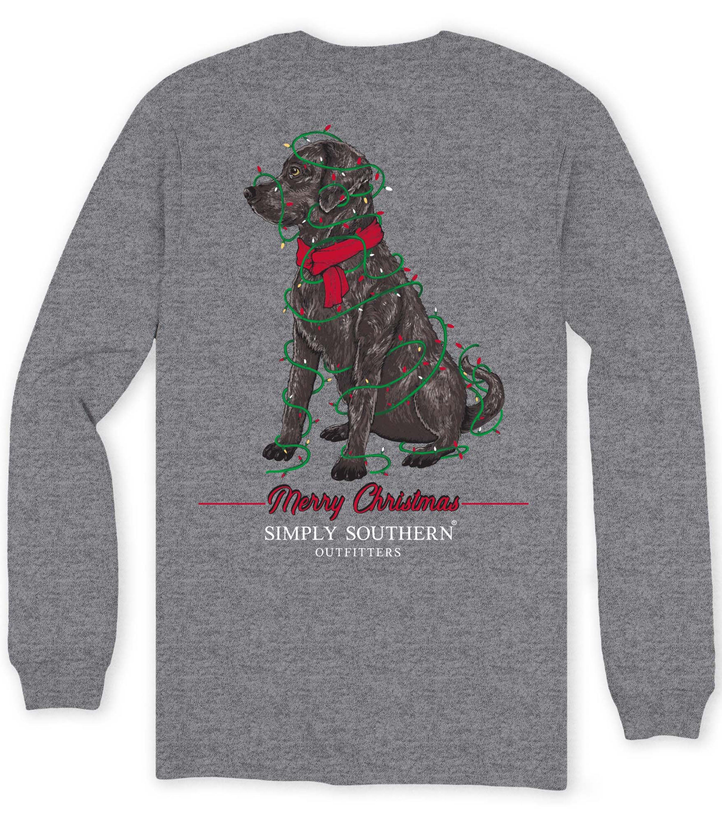 Simply Southern Christmas Lab - Adult & Kids T-Shirts, Sweatshirts & Hoodies apparel design preview 1