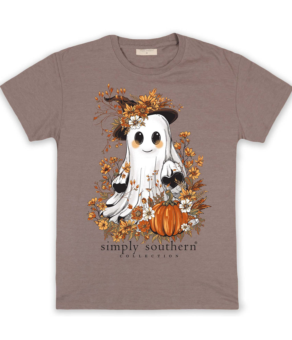 Simply Southern Ghost Pumpkin Fall - Adult & Kids T-Shirts, Sweatshirts & Hoodies apparel design preview 1