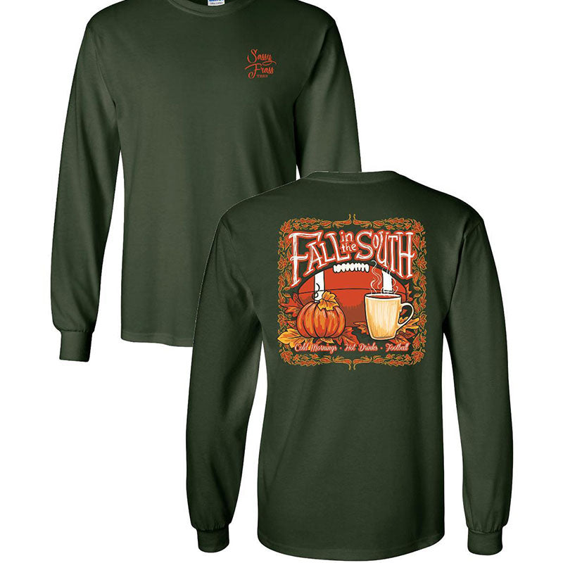 SALE Sassy Frass Fall In The South - Adult & Kids T-Shirts, Sweatshirts & Hoodies apparel design preview 1