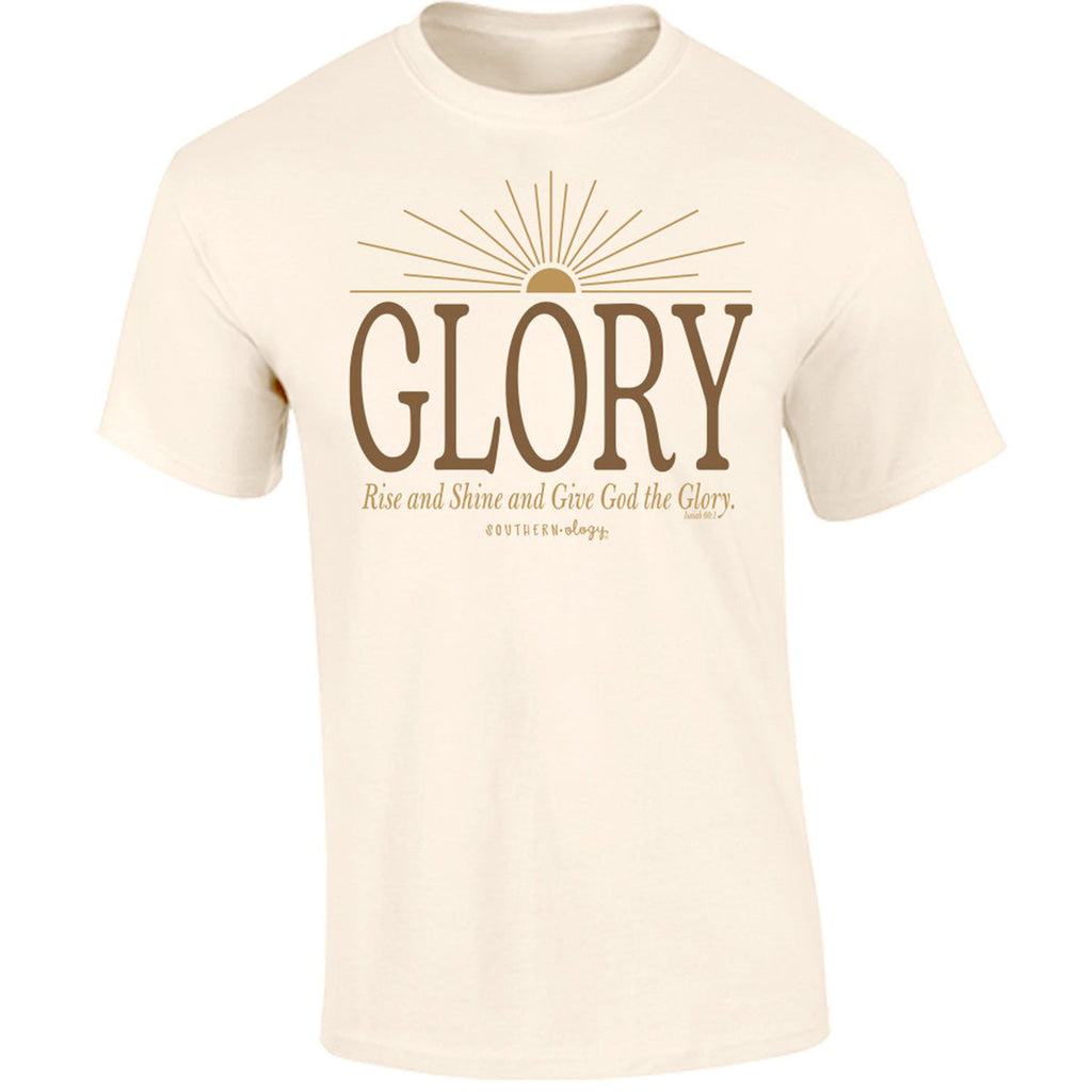 Southernology Give God the Glory Comfort Colors - Adult & Kids T-Shirts, Sweatshirts & Hoodies apparel design preview 2