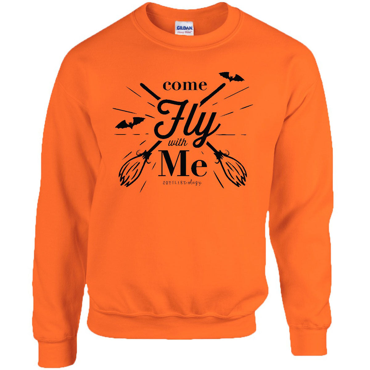 Southernology Come Fly with Me Fall Crewneck - Adult & Kids T-Shirts, Sweatshirts & Hoodies apparel design preview 1