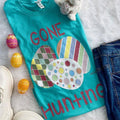 Bjaxx Lucky Blessed Gone Hunting Easter Front Print - Adult & Kids T-Shirts, Sweatshirts & Hoodies apparel design preview 1