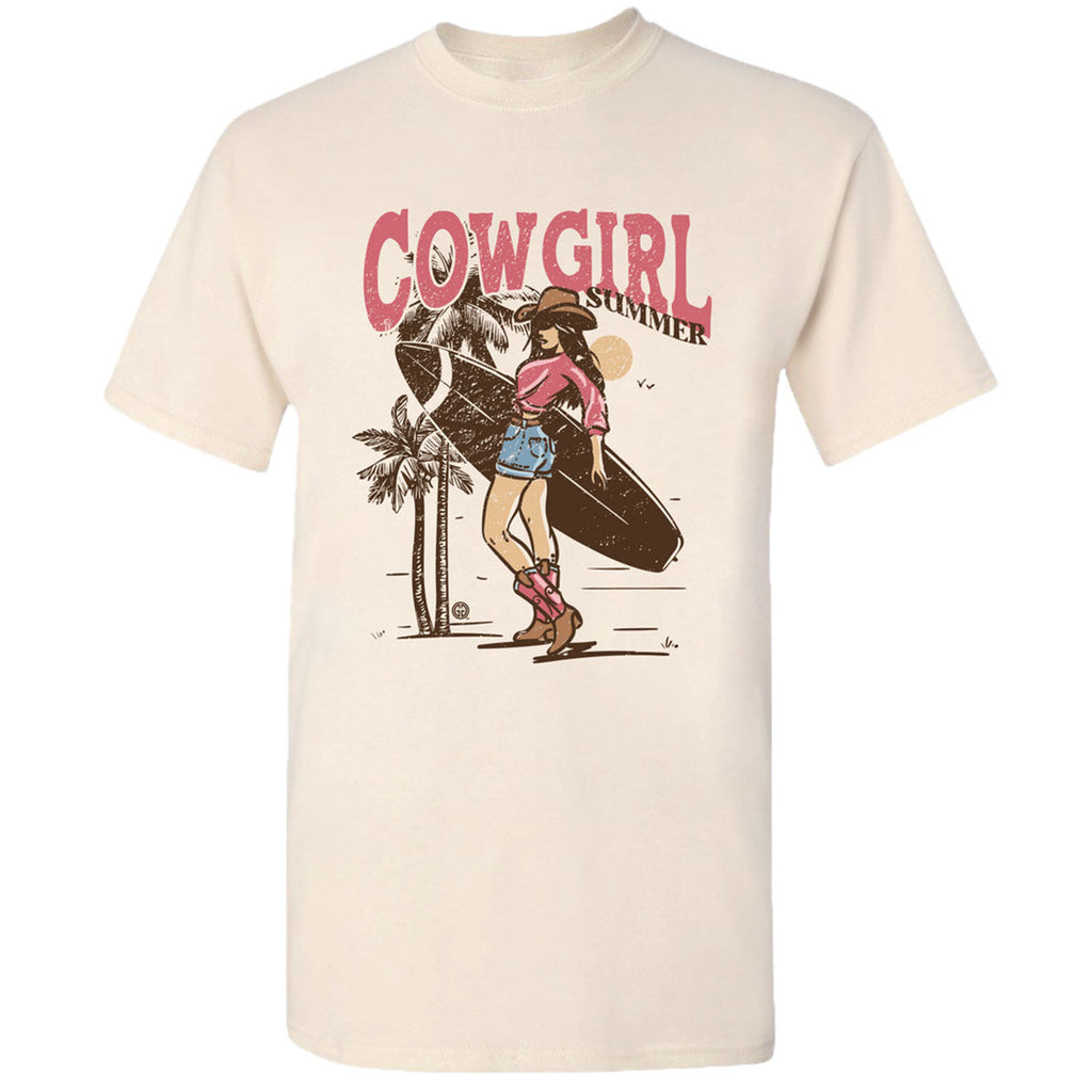 Girlie Girl Originals Cowgirl Summer - Adult & Kids T-Shirts, Sweatshirts & Hoodies apparel design preview 1