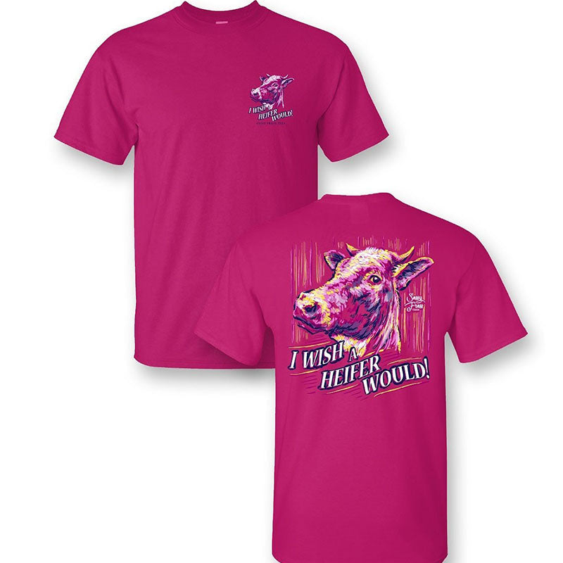 Sale Sassy Frass Preppy Wish Heifer Would Cow - Adult & Kids T-Shirts, Sweatshirts & Hoodies apparel design preview 1