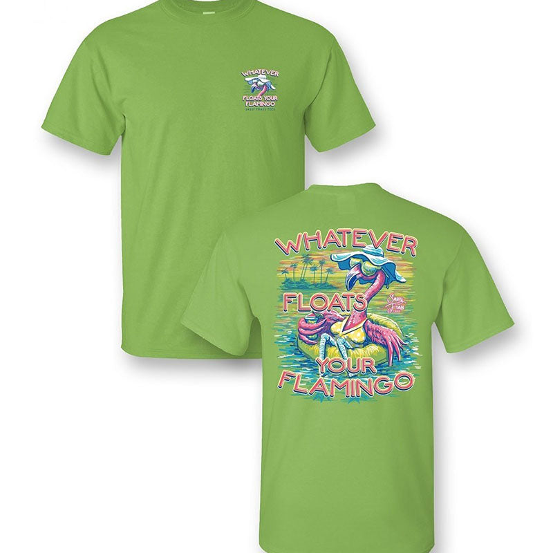 Sassy Frass Float Your Flamingo - Adult & Kids T-Shirts, Sweatshirts & Hoodies apparel design preview 1