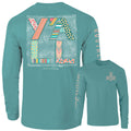 Southernology Y'all Pattern Comfort Colors - Adult & Kids T-Shirts, Sweatshirts & Hoodies apparel design preview 1