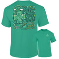 Southernology Own Luck Shamrock Irish Comfort Colors - Adult & Kids T-Shirts, Sweatshirts & Hoodies apparel design preview 1