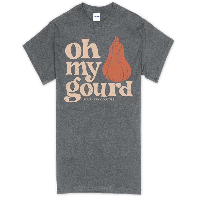 Southern Couture Oh My Gourd Fall Soft - Adult & Kids T-Shirts, Sweatshirts & Hoodies apparel design preview 1