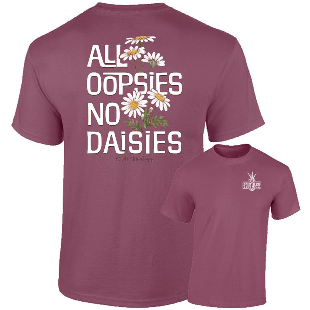 Southernology All Oopsies, No Daisies Comfort Colors - Adult & Kids T-Shirts, Sweatshirts & Hoodies apparel design preview 2