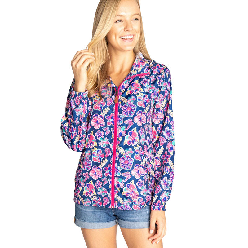 Simply Southern Butterfly Rain Jacket - Adult & Kids T-Shirts, Sweatshirts & Hoodies apparel design preview 1