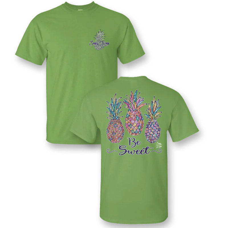 SALE Sassy Frass Preppy Be Sweet Pineapples - Adult & Kids T-Shirts, Sweatshirts & Hoodies apparel design preview 1