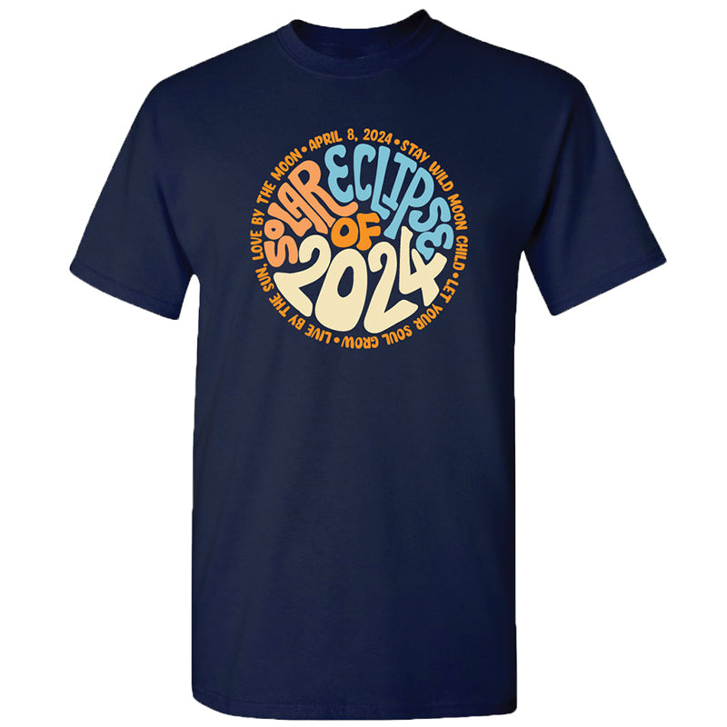 Girlie Girl Originals 2024 Solar Eclipse - Adult & Kids T-Shirts, Sweatshirts & Hoodies apparel design preview 1