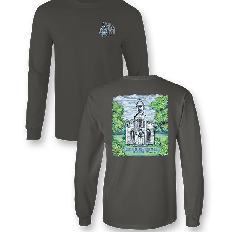 SALE Sassy Frass Matthew 18:20 Church - Adult & Kids T-Shirts, Sweatshirts & Hoodies apparel design preview 2