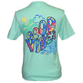 Southern Attitude Tortuga Moon Good Vibes Soft Canvas - Adult & Kids T-Shirts, Sweatshirts & Hoodies apparel design preview 1