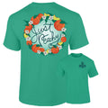 Southernology Preppy Just Peachy Comfort Colors - Adult & Kids T-Shirts, Sweatshirts & Hoodies apparel design preview 1