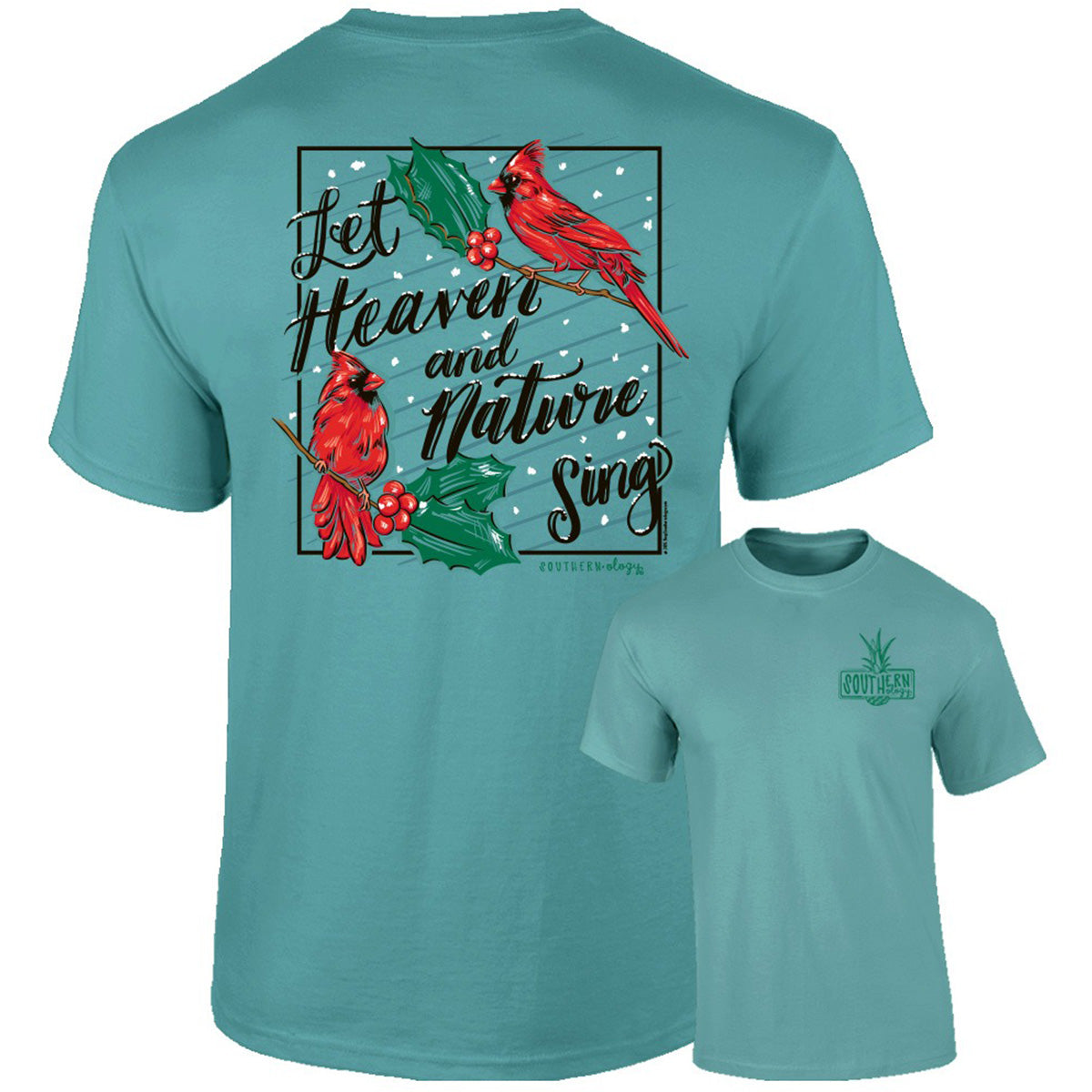 Southernology Heaven and Nature Sing Holiday Comfort - Adult & Kids T-Shirts, Sweatshirts & Hoodies apparel design preview 2