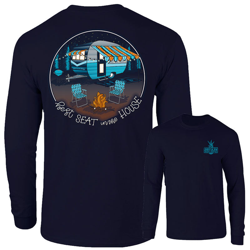 Southernology Best Seat In the House Camper Comfort - Adult & Kids T-Shirts, Sweatshirts & Hoodies apparel design preview 1