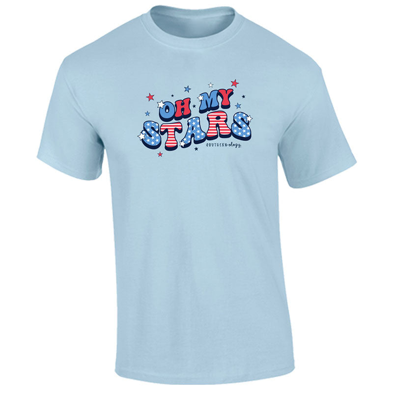 Southernology USA Striped Oh My Stars Statement - Adult & Kids T-Shirts, Sweatshirts & Hoodies apparel design preview 1