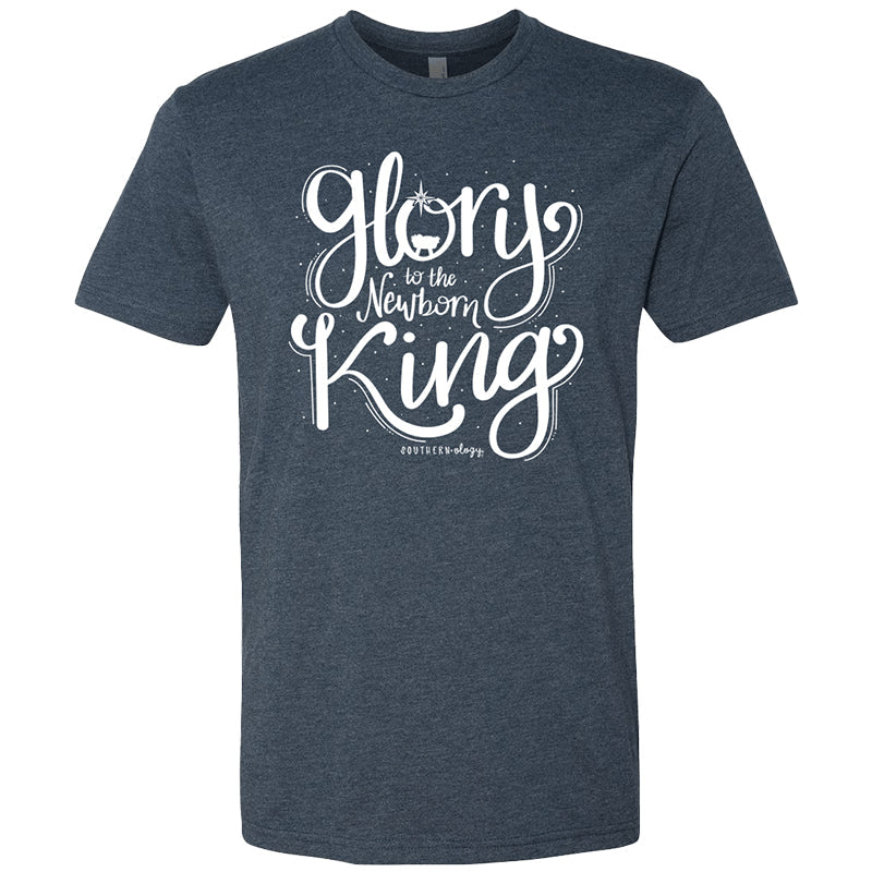 Southernology Statement Glory King Script Holiday - Adult & Kids T-Shirts, Sweatshirts & Hoodies apparel design preview 1