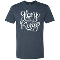 Southernology Statement Glory King Script Holiday - Adult & Kids T-Shirts, Sweatshirts & Hoodies apparel design preview 1