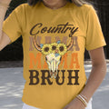 Girlie Girl Lulu Mac Country Mama Bruh Canvas - Adult & Kids T-Shirts, Sweatshirts & Hoodies apparel design preview 1