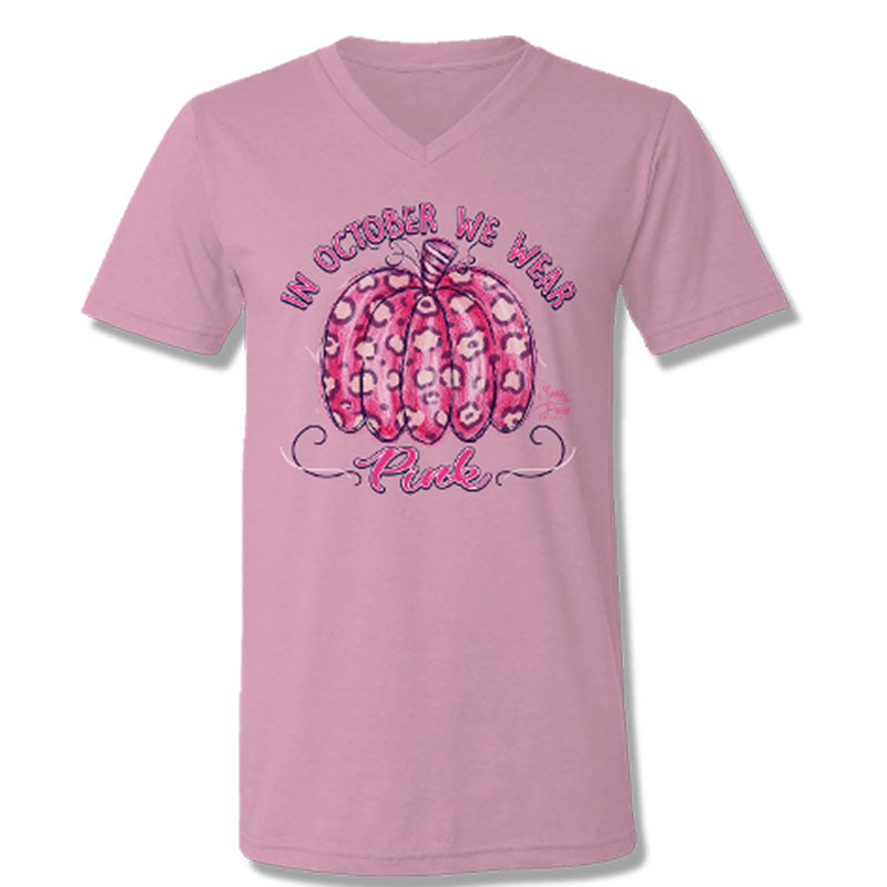 SALE Sassy Frass In October We Wear Pink Leopard - Adult & Kids T-Shirts, Sweatshirts & Hoodies apparel design preview 1