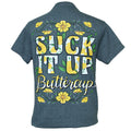 Southern Attitude Preppy Suck It Up Buttercup Grey - Adult & Kids T-Shirts, Sweatshirts & Hoodies apparel design preview 1