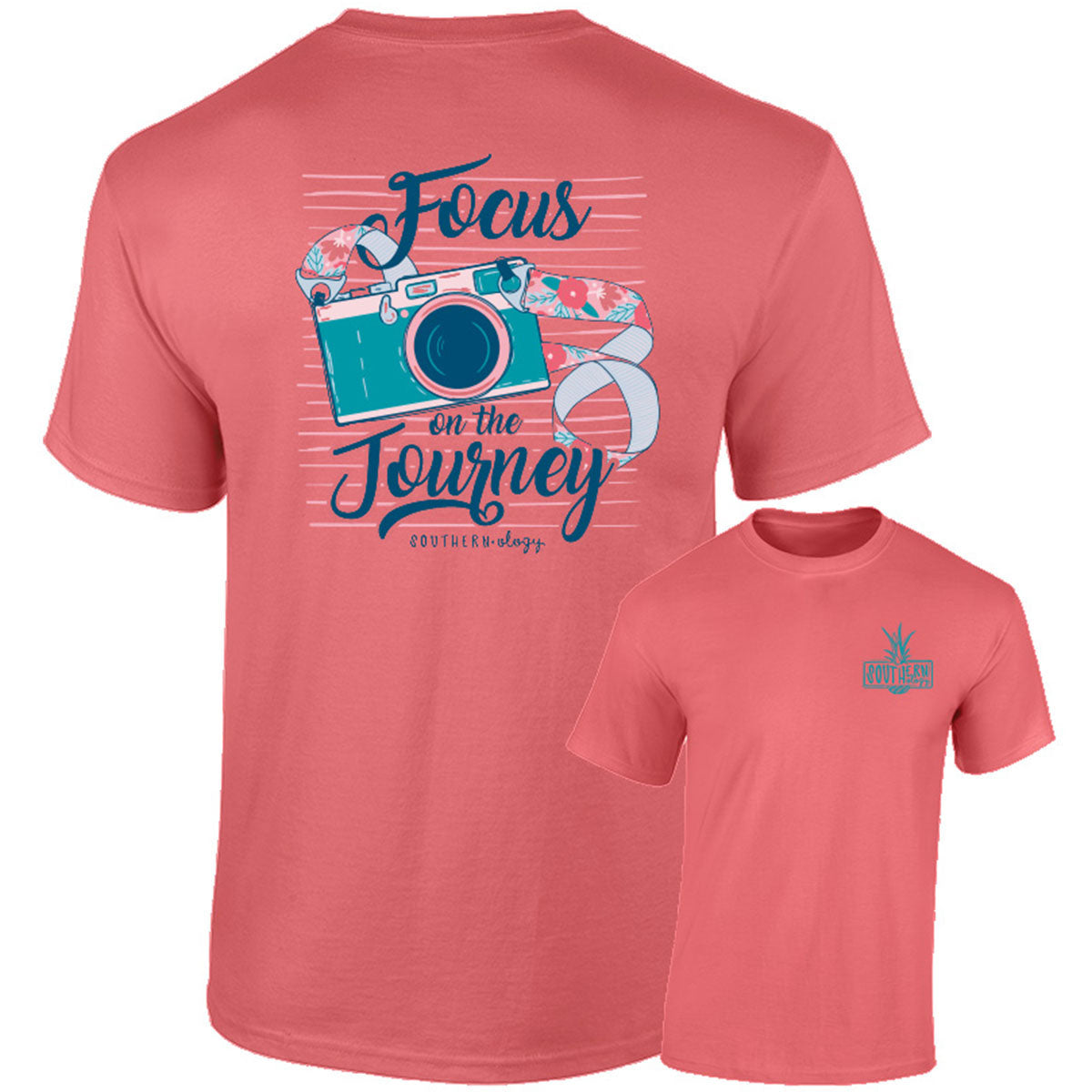 Southernology Focus on the Journey Comfort Colors - Adult & Kids T-Shirts, Sweatshirts & Hoodies apparel design preview 1