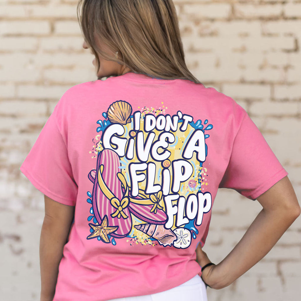 Girlie Girl Originals Give a Flip Flop - Adult & Kids T-Shirts, Sweatshirts & Hoodies apparel design preview 1
