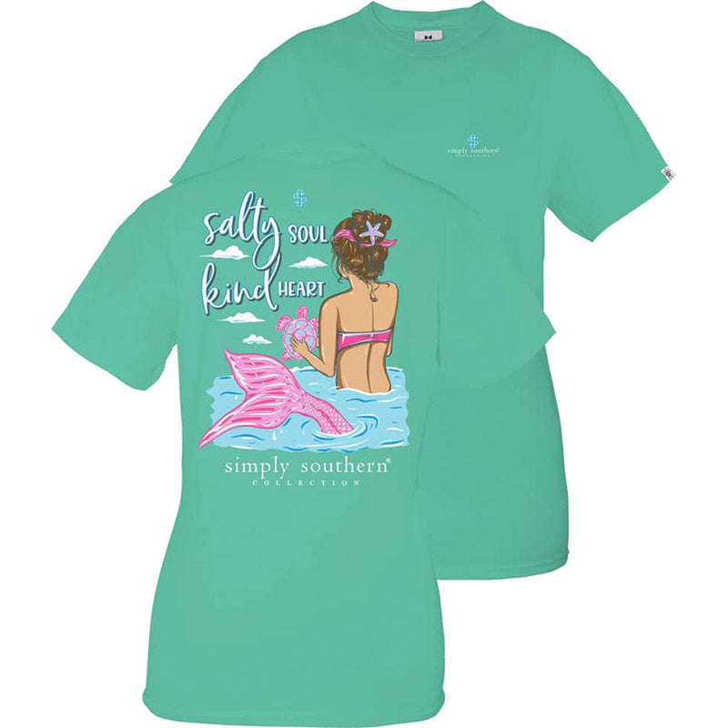 Simply Southern Soul Kind Heart Mermaid - Adult & Kids T-Shirts, Sweatshirts & Hoodies apparel design preview 2