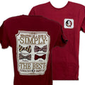 Florida State Preppy Simply The Best Bows - Adult & Kids T-Shirts, Sweatshirts & Hoodies apparel design preview 1