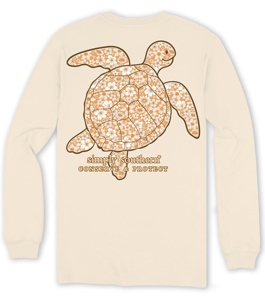 Simply Southern Turtle Tracker Wild Flower - Adult & Kids T-Shirts, Sweatshirts & Hoodies apparel design preview 1