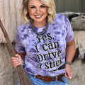 Texas True Threads I Can Drive a Stick Halloween Tie - Adult & Kids T-Shirts, Sweatshirts & Hoodies apparel design preview 1