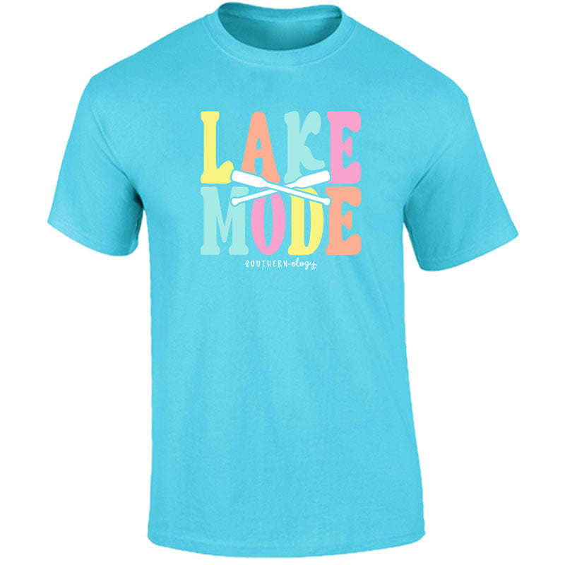 Southernology Lake Mode Paddles Comfort Colors - Adult & Kids T-Shirts, Sweatshirts & Hoodies apparel design preview 1