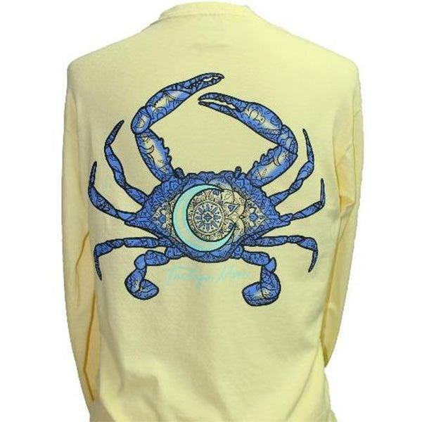 Southern Attitude Tortuga Moon Crab Comfort Colors - Adult & Kids T-Shirts, Sweatshirts & Hoodies apparel design preview 1