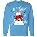 SALE Southern Attitude Let It Snow Holiday Crew - Adult & Kids T-Shirts, Sweatshirts & Hoodies apparel design preview 1