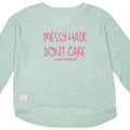 SALE Simply Southern Messy Hair Terry Soft Crew - Adult & Kids T-Shirts, Sweatshirts & Hoodies apparel design preview 1