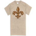 SALE Southern Couture Leopard Fleur De Lis Soft - Adult & Kids T-Shirts, Sweatshirts & Hoodies apparel design preview 1