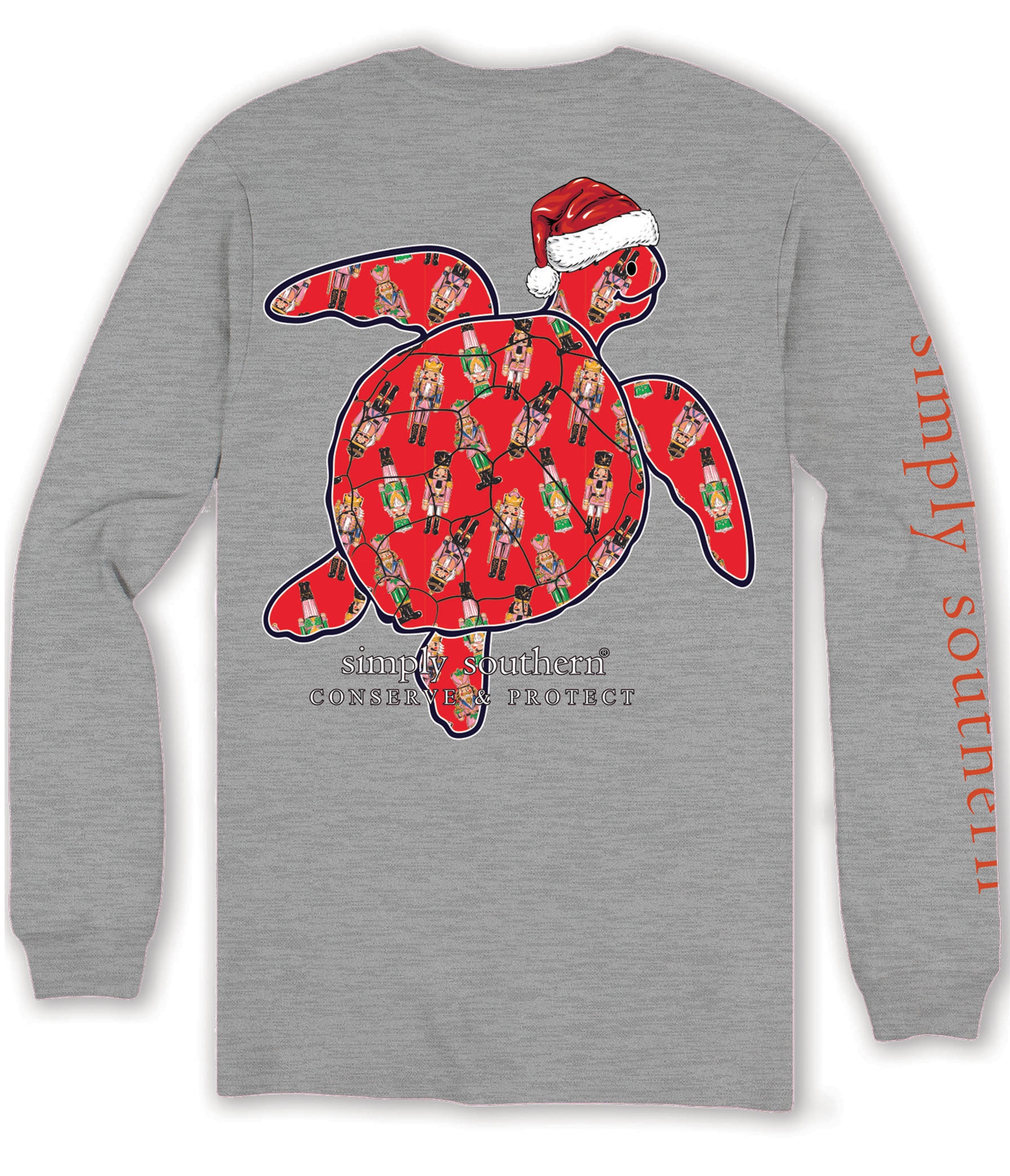 Simply Southern Turtle Tracker Nutcracker Holiday - Adult & Kids T-Shirts, Sweatshirts & Hoodies apparel design preview 1