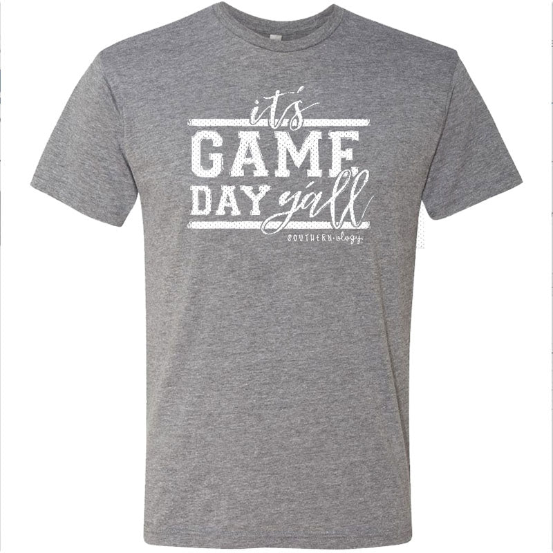 Southernology It's Gameday Y'all Statement Canvas - Adult & Kids T-Shirts, Sweatshirts & Hoodies apparel design preview 1