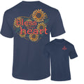 Southernology Bless Your Heart Sunflower Comfort - Adult & Kids T-Shirts, Sweatshirts & Hoodies apparel design preview 1