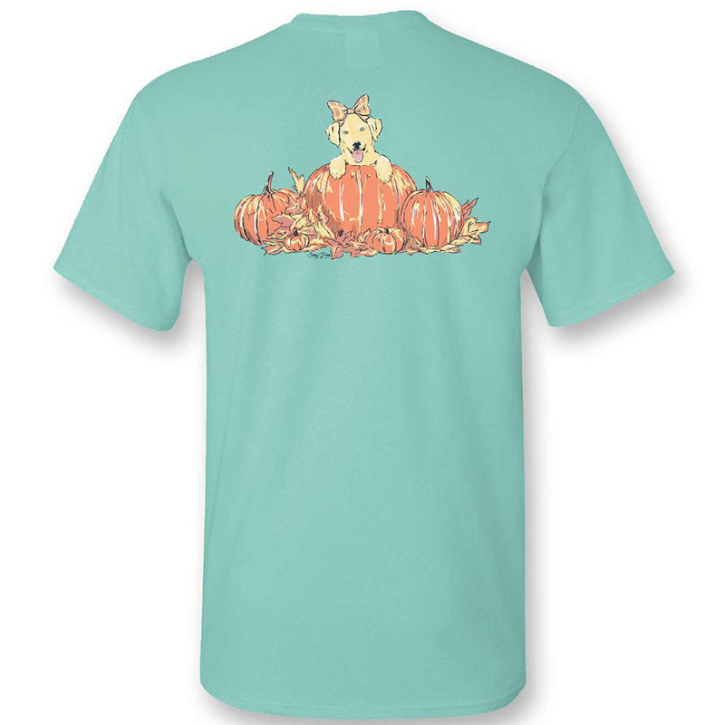 SALE Sassy Frass Peek A Boo Dog Pumpkins Fall Comfort - Adult & Kids T-Shirts, Sweatshirts & Hoodies apparel design preview 1