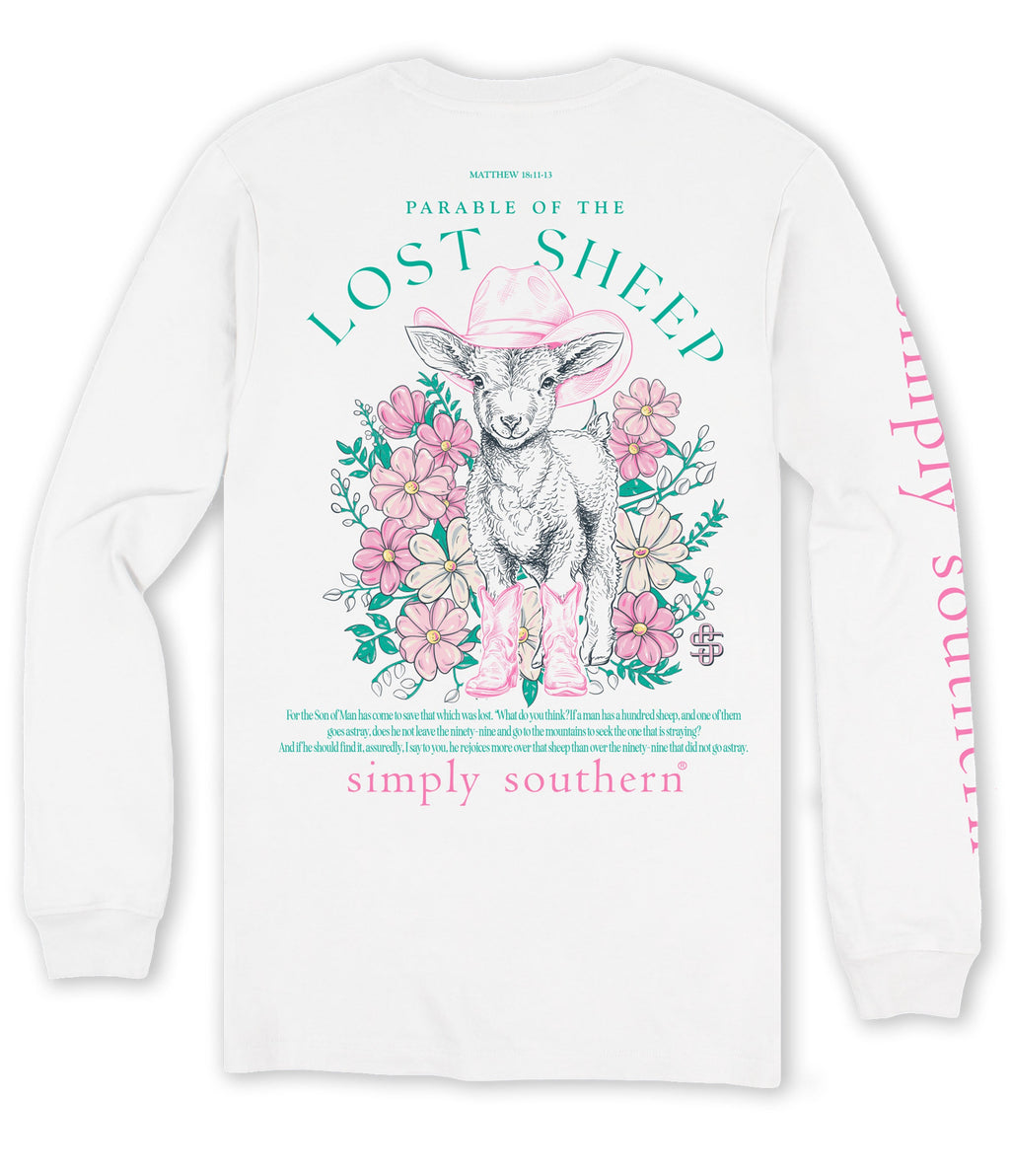 Simply Southern Lost Sheep - Adult & Kids T-Shirts, Sweatshirts & Hoodies apparel design preview 1