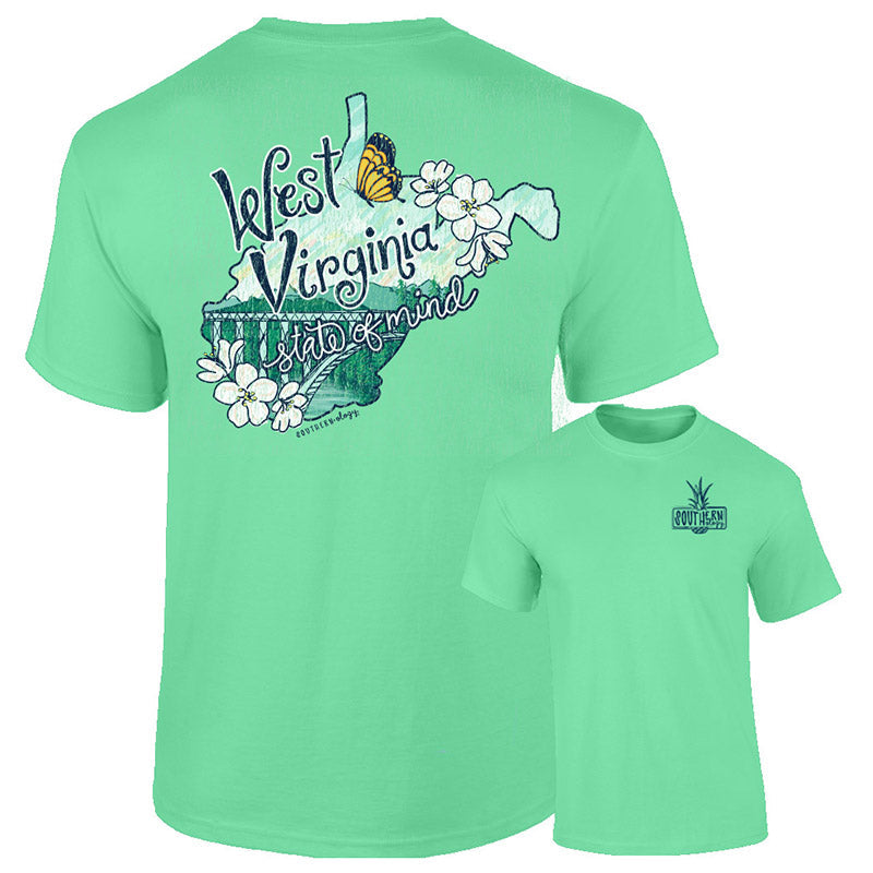 SALE Southernology West Virginia Mountain State - Adult & Kids T-Shirts, Sweatshirts & Hoodies apparel design preview 2