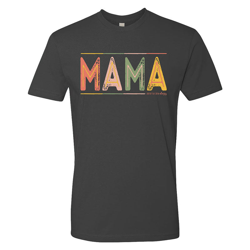 Southernology Statement Collection Mama Color Block - Adult & Kids T-Shirts, Sweatshirts & Hoodies apparel design preview 2